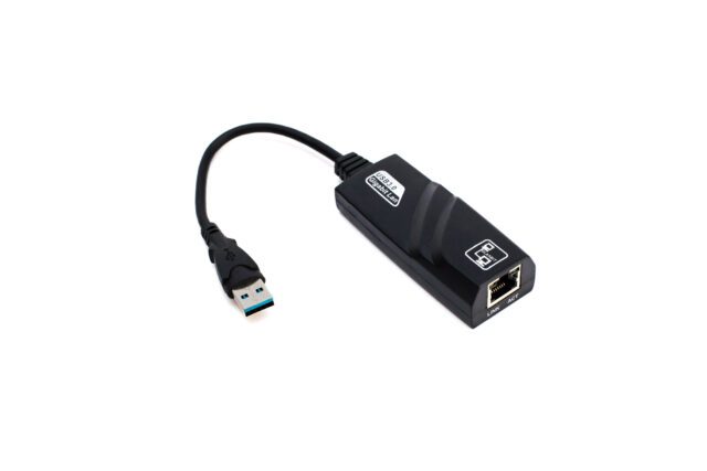 CONVERTIDOR USB 3.0 A RJ45 LAN ( REAL ) - Imagen 3