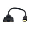 Cable splitter HDMI 1 x 2 en Y