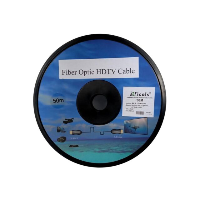 Cable HDMI FIBRA ÓPTICA 50M Versión 2.1 – 8K - Imagen 2